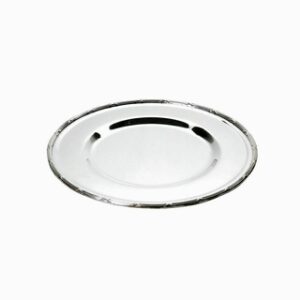 Plato sitio con moldura