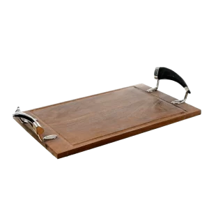 Tabla Algarrobo 50x30 con manija Chivo